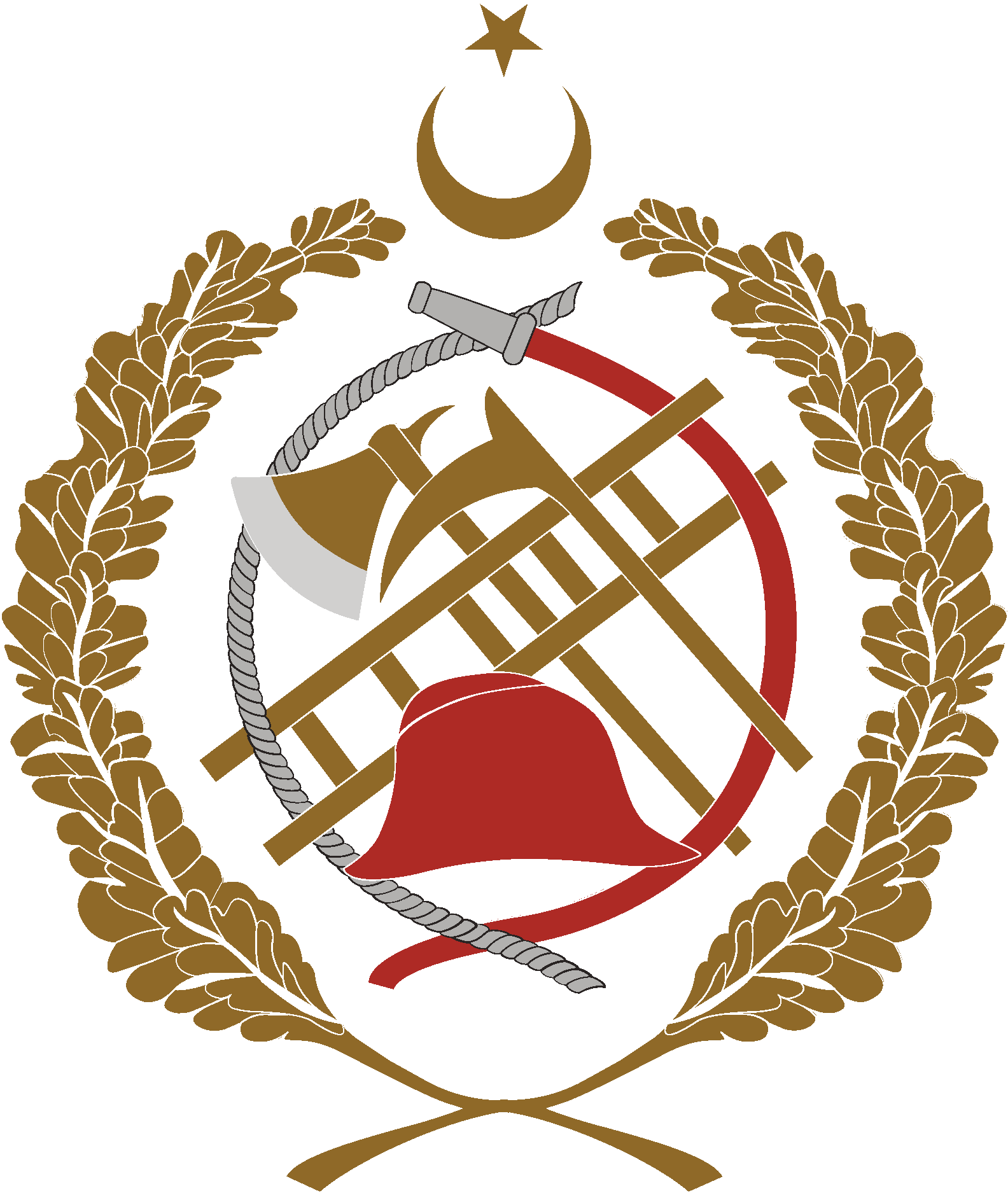 Turkish Firefighters Logo Vector Logo